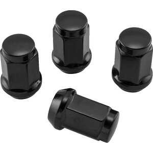 �yUSA�݌ɂ���z QuadBoss Lug Nuts 12x1.5 - 17mm-Od - Black - Box of 4 qbs608932 HD�X