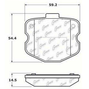 �yUSA�݌ɂ���z StopTech Street Touring 06-09 Chevrolet Corvette Z06 Front Brake Pads sto308.11850 HD�X