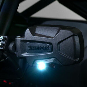 �yUSA�݌ɂ���z Seizmik 04+ Can Am/ Hon/ Kaw/ Pol/ Yam Pursuit Night Vision LED Mirror - 2 in. Clamp Pair szm18087 HD�X