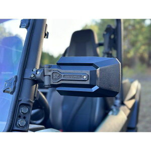 �yUSA�݌ɂ���z Seizmik 07+ Can Am/ Kaw/ Polaris/ Yamaha Trailrider Sideview Mirror - 2 in. szm56-90094kit HD�X