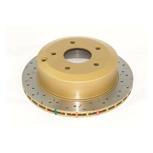 �yUSA�݌ɂ���z DBA 05 Pontiac GTO Rear Slotted & Drilled 4000 Series Rotor dbaDBA42021XS HD�X