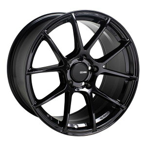 �yUSA�݌ɂ���z Enkei TS-V 18x8 5x114.3 35mm Offset 72.6mm Bore Gloss Black Wheel enk522-880-6535BK HD�X