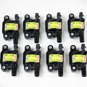 yUSA݌ɂz Granatelli 05-13 GM LS1/LS2/LS3/LS4/LS5/LS6/LS7/LS9 Street Fighter Coil Packs - Black (Set of 8) gms28-0512-CP HDX