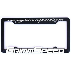 �yUSA�݌ɂ���z GrimmSpeed License Plate Frame (Pair) grm111002 HD�X
