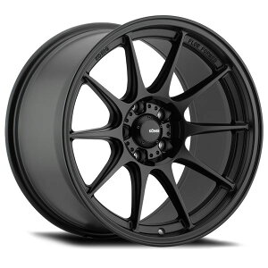 �yUSA�݌ɂ���z Konig Dekagram 15x8 4x100 ET25 Semi-Matte Black kngDK85100255 HD�X