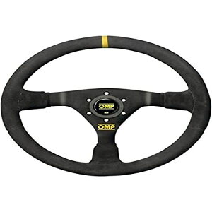 �yUSA�݌ɂ���z OMP WRC Mid-Depth 350mm Dished - Small Suede (Black) ompOD0-1979-071 HD�X