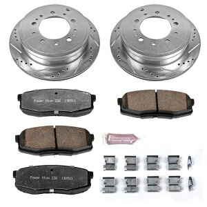 �yUSA�݌ɂ���z Power Stop 08-11 Lexus LX570 Rear Z36 Truck & Tow Brake Kit psbK3073-36 HD�X