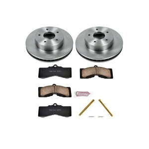 �yUSA�݌ɂ���z Power Stop 63-82 Chevrolet Corvette Front Autospecialty Brake Kit psbKOE2598 HD�X