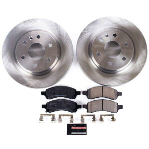�yUSA�݌ɂ���z Power Stop 08-17 Buick Enclave Front Autospecialty Brake Kit psbKOE4657 HD�X