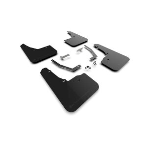 �yUSA�݌ɂ���z Rally Armor 2025 Subaru Forester Black UR Mud Flap w/Metallic Black Logo ralMF132-UR-BLK-MBK HD�X