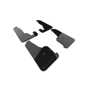 �yUSA�݌ɂ���z Rally Armor 18-22 Jeep Grand Cherokee SRT Trackhawk Black UR Mud Flap - Metallic Black Logo ralMF134-UR-BLK-MBK HD�X