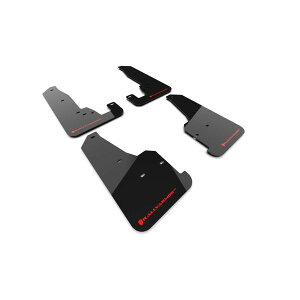 �yUSA�݌ɂ���z Rally Armor 18-22 Jeep Grand Cherokee SRT Trackhawk Black UR Mud Flap - Red Logo ralMF134-UR-BLK-RD HD�X