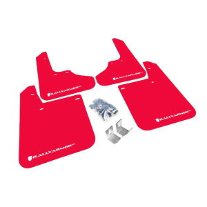 �yUSA�݌ɂ���z Rally Armor 93-01 Subaru Impreza RS Red UR Mud Flap w/ White Logo ralMF2-UR-RD/WH HD�X