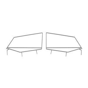 �yUSA�݌ɂ���z Rampage 1987-1995 Jeep Wrangler(YJ) Window Frame Only - Black ram89699 HD�X