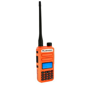 �yUSA�݌ɂ���z Rugged Radios Rugged GMR2 PLUS - GMRS / FRS Two Way Handheld Radio Safety Orange rgdGMR2-PLUS-ORN HD�X
