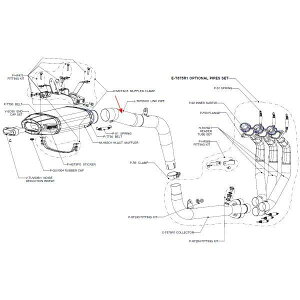 AN|rb` AKRAPOVIC e[pCv gCAt 675A675RAfCgi L-T675SO3 HDX