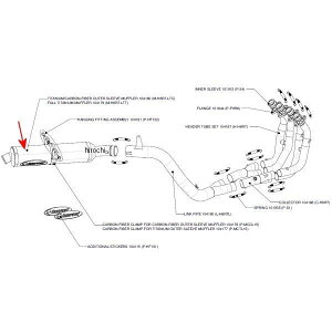 AN|rb` AKRAPOVIC yATCT[ [VO/G{[VC 05N CBR600RR `^ M-H6R7-LTT HDX