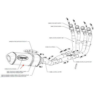 �A�N���|�r�b�` AKRAPOVIC ���y�A�T�C�����T�[ R-TYPE �J�[�{�� 65/450/56-65X46 BMW K1200 M-R00205C HD�X
