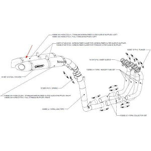AN|rb` AKRAPOVIC yATCT[  04N-06N YZF-R1 J[{ M-Y10R6-DTCL HDX