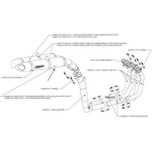 AN|rb` AKRAPOVIC yATCT[ E 04N-06N YZF-R1 J[{ M-Y10R6-DTCR HDX
