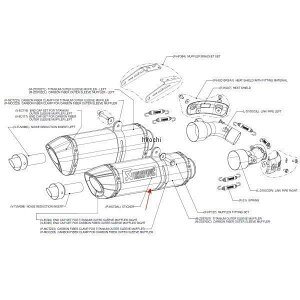 AN|rb` AKRAPOVIC yATCT[ Z-TYPE E 08N-09N hDJeB X^[ M1100SAM696 `^ M-Z03702T HDX
