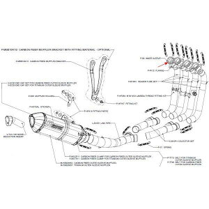 AN|rb` AKRAPOVIC V_[wbhCi[X[u BMW S1000RR P-88 HDX