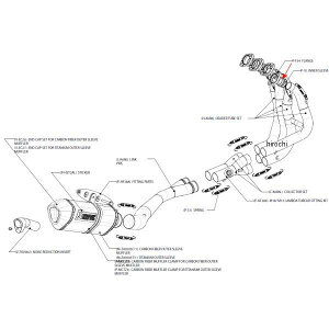 AN|rb` AKRAPOVIC yAtW 09N-13N ZX-6R P-F34 HDX