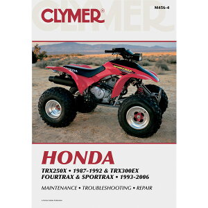 yUSA݌ɂz NC}[ Clymer }jA  87N-06N z_ TRX250X/300EX 4201-0064 HDX