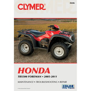 yUSA݌ɂz NC}[ Clymer }jA  05N-11N z_ TRX500 4201-0209 HDX