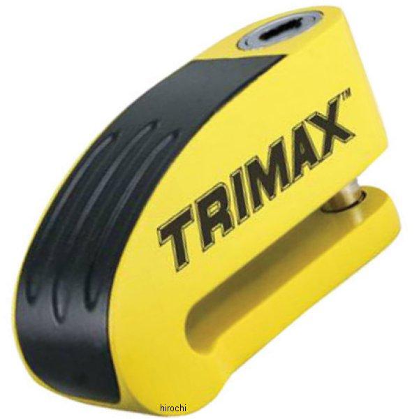 トライマックス TRIMAX ディスク ロック アラーム付き 4010-0185 人気スポー新作 贈呈 HD 10mmピン イエロー