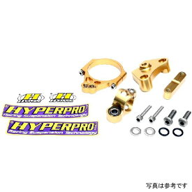 ハイパープロ HYPERPRO CNCステアリングダンパーステー 160mm/TYPE-1 97年 ビューエル M2 WP/SHOWA ゴールド 22119006 HD店