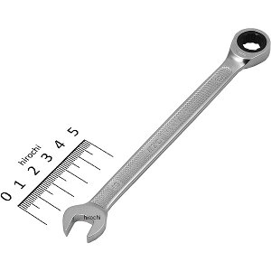 【メーカー在庫あり】 KTC 京都機械工具 ラチェットコンビネーションレンチ 10mm(ストレートタイプ) MSR1A-10-KC HD