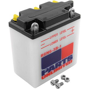 �yUSA�݌ɂ���z �p�[�c�A�����~�e�b�h Parts Unlimited �t�� �o�b�e���[ �J���^ 6V Y6N6-3B-1 R6N6-3B-1 HD�X