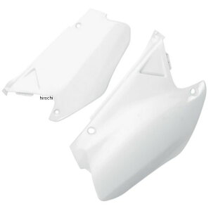 【USA在庫あり】 ユーフォープラスト UFO PLAST サイドパネル 00年-01年 CR125R、CR250R 白 12-307-29 HD店