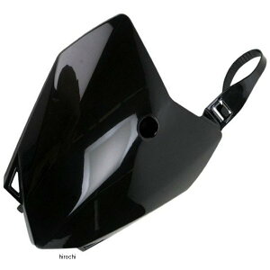 【USA在庫あり】 ユーフォープラスト UFO PLAST フロントナンバープレート 10年以降 KLX110 黒 0520-0975 HD店