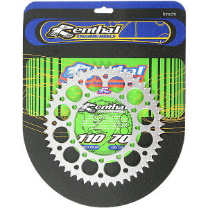 �yUSA�݌ɂ���z �����T�� RENTHAL ���A �X�v���P�b�g 49T/420 88�N�ȍ~ KX100�AKX85�AKX80 �A���~ �V���o�[ ren191U-420-49GESI HD�X