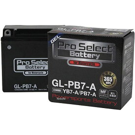 プロセレクト PROSELECT バイク用 バッテリー ジェルタイプ GL-PB7-A YB7-A互換 (液入り充電済み) PSB123 HD店