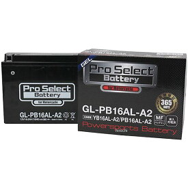 プロセレクト PROSELECT バイク用 バッテリー ジェルタイプ GL-PB16AL-A2 YB16AL-A2互換 (液入り充電済み) PSB137 HD店