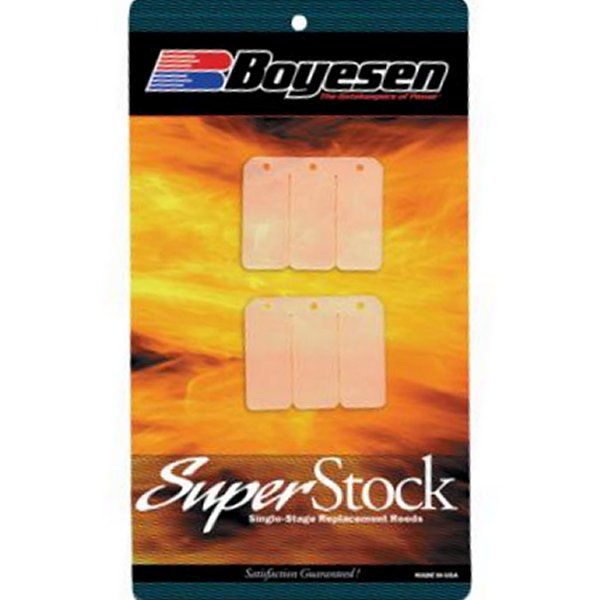USA在庫あり ボイセン Boyesen スーパーストック リードバルブ 95年-15年 ご予約品 040699 HD店 日本製 KX100 グラスファイバー