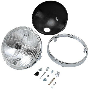 【メーカー在庫あり】 マーシャル MARCHAL ヘッドライト 722/702 スタールクス マルチリフ フルキット 180φ 汎用 クリア/黒 800-8417 HD店