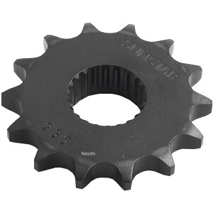 サンスター SUNSTAR フロント スプロケット 428/14T 04年以降 セロー、トリッカー スチール 黒 235-14 HD店