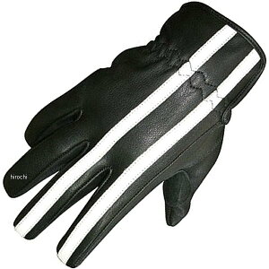 モトフィールド MOTO FIELD 春夏モデル ライン入りレザーグローブ 白 Lサイズ MFG-271 HD店