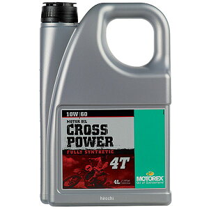 �y���[�J�[�݌ɂ���z ���g���b�N�X MOTOREX CROSS POWER 4T 10W-60 4�T�C�N���I�C�� 4L 97794 HD�X