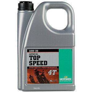 y[J[݌ɂz gbNX MOTOREX TOP SPEED MC 4T 10W-30 4TCNIC 4L 97797 HDX