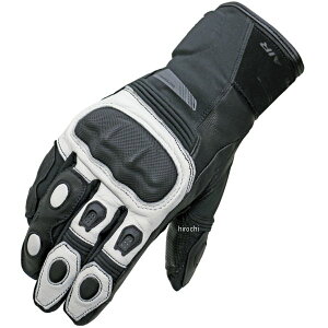 ヒットエアー hit-air 透湿防水ウィンターショートグローブ 白/黒 Lサイズ WS6 HD店