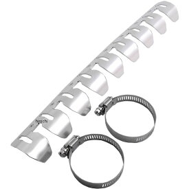 【メーカー在庫あり】 ポッシュ POSH エキパイガード EX-011 ロングタイプ アルミ 315mmx45mm 2個入り 800775 HD店