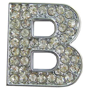 【メーカー在庫あり】 マッドマックス MAD MAX 立体クリスタルエンブレム アルファベットB O98-2004-B HD店