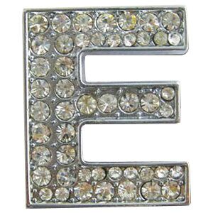 【メーカー在庫あり】 マッドマックス MAD MAX 立体クリスタルエンブレム アルファベットE O98-2004-E HD店