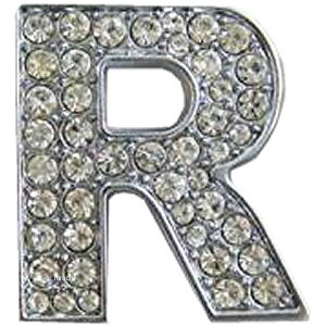 【メーカー在庫あり】 マッドマックス MAD MAX 立体クリスタルエンブレム アルファベットR O98-2004-R HD店