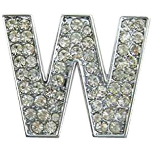 【メーカー在庫あり】 マッドマックス MAD MAX 立体クリスタルエンブレム アルファベットW O98-2004-W HD店